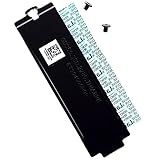 Deal4GO Slot 1/ Slot 2 M.2 2280 SSD Heatsink Cover 5GDMJ 05GDMJ Thermal Shield Plate for Dell Alienware X15 R1 Gaming Laptop, Black