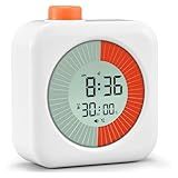EooCoo Digital Visual Timer 60-Minute Countdown (3-in-1) for Kids & Adults, Handy Time Management Tool, Classroom Essential, Ideal Back-to-School Teacher Gift - Fits Homeschool, Kitchen, ADHD Users
