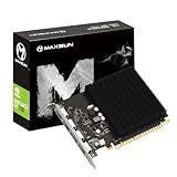 maxsun GeForce GT 730 4GB Video Graphics Card GPU for Computer PC ITX Single Slot PCI Express 4xHDMI, 4K Quad Monitor Multi Screen