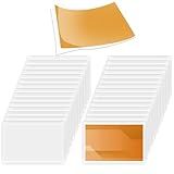 100 Pack 2.5x3.7-Inches Transparent Universal Thermal Laminating Sheets, Self-Sealing Laminating Pouches Business Card, Pouches Premium Films for Work Permits Pass Cards Student ID Cards