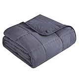 Topcee Weighted Blanket (20lbs 60"x80" Queen Size) Cooling Breathable Heavy Blanket Microfiber Material with Glass Beads Big Blanket for Adult All-Season Summer Fall Winter Soft Thick Comfort
