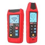 UNI-T AC/DC Advanced Circuit Tracer and Breaker Finder Kit, Wire Tracer Electrical in Wall Underground Short Open Detection 8V-480V Voltage Measurement 8 Languages(UT25CL)