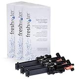 FreshWater Salt System Cartridge - Water Treatment Replacement Cartridge for Spas & Hot Tubs - Easy Maintenance - Supports Natural-Feeling Water to Help Prevent Dry Eyes & Itchy Skin (3 Pack)