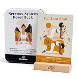 MindMint Somatic Therapy & Polyvagal Card Deck for Nervous System Reset - 48 Vagus Nerve Regulation Exercises, Breathwork, Yoga, & Mindfulness Cards - Stress Relief Therapy Tools & Coping Skills Deck