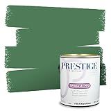 PRESTIGE Interior Paint and Primer in One, Cypress Grass, Semi-Gloss, 1 Gallon