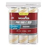 The Wooster Brush Company RR663-9 Pro Doo Z FTP Roller Cover 3/8-Inch Nap, 3-Pack , White