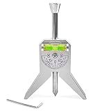 Upgraded Pipe Center Finder, Pipefitter Tool with Centering Head, Pipe Marker Centering Tool to Measure Pipe Diameter, Suitable for Marking and Positioning of 1/2" and Larger Diameter Pipe