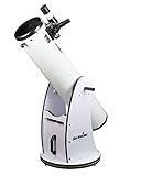 Sky-Watcher Classic 200 Dobsonian 8-inch Telescope – Solid-Tube – Simple, Traditional Design – Easy to Use, Perfect for Beginners, White (S11610)