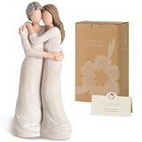 Storieme Sentimental Mother Daughter Hug Figurine Gifts for Mom Birthday
