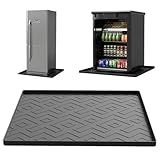EWX Mini Fridge Silicone Mat 19.7"x19.7"x0.4" - Non-Slip, Spill-Proof, Drip Prevention | Ideal for Refrigerators, Washing Machines, Dryers, Wine Coolers, and Dishwashers