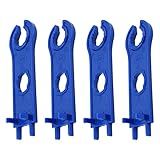 CATOSUM 2 Pair Solar Spanner Wrenches for MC4 Connectors, Solar Panel Connector Tool Assembly
