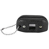 Tiiyee Ice Skate Sharpener, Portable Ice Skates Edge Blade Sharpener Stone Hand Held Sand Grindstone Ball Knife Shoe Grinding Sharpening Tool with Key Chain Storage Bag for Figure Skating Hockey