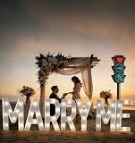 Windproof Marry Me Light Up Letters 3ft for Outdoor and Indoor Use, Yellow Light Marry Me Signs for Proposal Engagement Wedding Party Décor