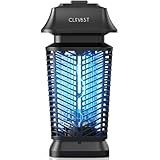 CLEVAST Bug Zapper Outdoor - Electric Mosquito Zapper Indoor, Fly Traps with UV Light, Waterproof Flying Killer 4200V Insects Lamp for Patio, Yard, Garden, Porch