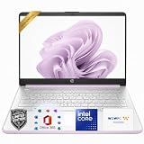 HP Everyday Slim Laptop • Microsoft Office 365 Included • Intel N150 CPU • 128GB SSD • Long Battery Lifes • Copilot AI • Windows 11 • Honey Lavender