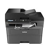 Brother DCP-L2640DW Wireless Compact Monochrome Multi-Function Laser Printer with Copy and Scan, Duplex, Mobile, Black & White | Includes Refresh Subscription Trial(1), Works with Alexa
