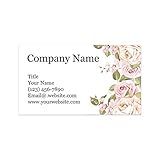 DISCOUNTCARDSTOCK.COM Custom Printed 100% Recycled Card Stock Business Cards - 3.5 x 2 inches - 100 Sheets - Rose Pink