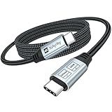 USB 3.2 Gen 2×2 Cable 3 FT, USB C Data Monitor Video Charging Cable 20Gbps/240W/4K@144Hz , Type-C Cable for PSVR2 Accessories,USB C Hub, MacBook Air/Pro, iPhone 16/15,SSD, Surface Pro,Galaxy, Monitor