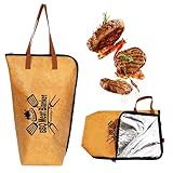 BBQ Blanket for Resting Meat,BBQ Meat Blanket for Turkey/Steak/Brisket/Pork Shoulder,21in Wide Mouth Design Reusable Insulated Grilling Accessories for Traeger Weber Or Pellet Grill Enthusiasts