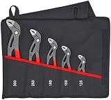 Knipex Tools 00 19 55 S5, Cobra Pliers, 5Piece Set with Tool Pouch