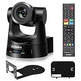 FoMaKo HDMI PTZ Camera, 30x Optical Zoom AI Auto-Tracking Gen 3, PoE 3G-SDI IP, for Church Worship Education Events vMix OBS Wirecast (FMK30SDI Pro),Black Color