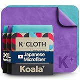 Koala Lens Cleaning Cloth | Japanese Microfiber | Blue & Purple (Pack of 3)