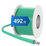 ECENCE Boundary Wire 492ft Compatible with All Robotic Lawnmower, Suitable for Husqvarna and Other Brands, Define and Guide Perimeter Wire Ø 0.13 Zoll (Inch) Conductor Cross-Section of 17AWG