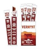 Snack Sticks by Vermont Smoke & Cure – BBQ Seasoned – Beef – Healthy Meat Protein – 1oz Jerky Stick – 24 count carton