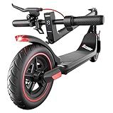 iScooter Electric Scooter for Adults & Teens, 500W Peak Power, Up to 15 Miles Range, 19 MPH Top Speed, Cruise Control, Dual Braking System, Foldable E-Scooter for Commuting & Campus Use