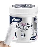 MIOSSZI Dog Ear Cleaner - Finger Wipes for Dogs & Cats Ear Wipes for Itch Relief Remove Wax & Odor, Dog Teeth Cleaning Wipes-Dog Ear Finger Wipes 50ct