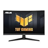 ASUS TUF Gaming 27” 1440P Curved HDR Gaming Monitor (VG27WQ3B) - QHD (2560 x 1440), 180Hz, 0.5ms, Extreme Low Motion Blur, FreeSync, 90% DCI-P3, DisplayWidget, 3 yr Warranty