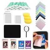 XANGNIER 145 Pcs Card Cleaning Kit,Trading Sports Card Repair and Care Tool Kit for Baseball Football Basketball Sports Cards