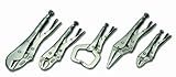 Williams 23076 5-Piece Locking Pliers Set