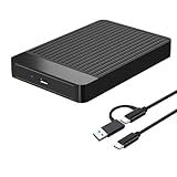 Tianken 120GB Ultra Slim Portable External Hard Drive USB 3.1 Type C HDD Storage for PC, Mac, Laptop, PS4, Xbox one