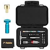 Fix It Sticks Maintenance Toolkit Bundle: Hardcase Set with T-Handle Wrench, Torque Limiters, Coin Slot Battery Cap Tool, Brass Hammer Head, and Microfiber Cleaning Cloth