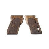 Beretta UD6A0354 replacement for beretta 3032 tomcat walnut wood grain checkered handle set