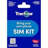 Tracfone - US Prepaid SIM Card (3 in 1) | Bring Your Own Phone Kit | Phone Plans Starting at $15/mo up to $50/mo | Nation-Wide 4G LTE/5G Coverage