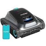 (2025 Upgrade) Aiper Scuba S1 Robotic Pool Cleaner, Wall & Waterline Cleaning, Double Filtration, Extended 180-Min Battery Life, Smart Navigation, App Support, OTA Upgrade