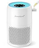 AromaRoom Air Purifiers for Bedroom with True HEPA13 Filters 3-in-1, Pet Air Purifier with Aroma Pad for Wildfires Smoke Pollen Dander, 22dB Quiet Air Cleaners for Baby Room Office Dorm