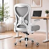 Ergonomic Home Office Chair, 4-Way Lumbar, Thick Cushion, 330LBS