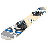 SportsStuff Snow Ryder, Hardwood Snowboard, Perfect for Beginners and Backyard Fun 130cm