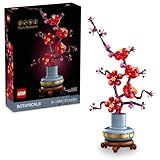 LEGO Botanicals Plum Blossom Building Sets for Adults - Artificial Flower for Dinner Table Centerpiece, Living Room Home Decor, Ages 18+ - DIY Craft Kits - Gift for Birthdays - 10369