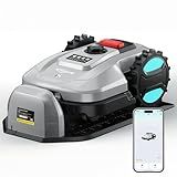 Robotic Lawn Mower with App Control, Auto-Charging & Obstacle Avoidance, Adjustable Cutting Height, Weather Sensor Smart Automatic Lawn Mower for Lawns up to 4300 sq.ft
