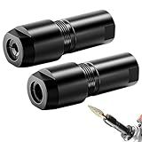 Cxqbsmy Angle Grinder to Straight Grinder Adapter, Chuck Drill Bit Connecting Tool for 6mm+3mm Conversion - 100-Tyle Angle Grinder to Straight Grinder Adapter, Heavy Duty Conversion Kit (2 Pack)