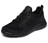 Skechers Men's Cessnock Food Service Shoe, Black, 11, 77188
