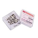 50Pcs Dental 50μm Sectional Contoured Metal Matrices Matrix Refill (Small)
