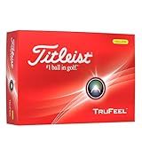 Titleist TruFeel Golf Balls, Yellow (One Dozen)