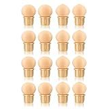 DANNEASY 16Pcs Replaceable Latex Sponge Head For Nail Sponge Pen Ombre Nails Nail Design Tools Liquid Latex for Nails Manicure Brush Nail Accessories