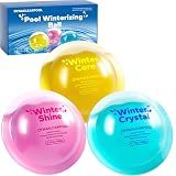 3-in-1 Pool Winterizing Kit, Pool Closing Kit Winterizer for Above Ground & Inground Pools – Treats Up to 30,000 Gallons