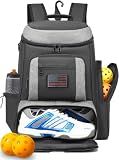 HAMBOLY Large Pickleball Backpack Bag for Men Women with Shoe Compartment